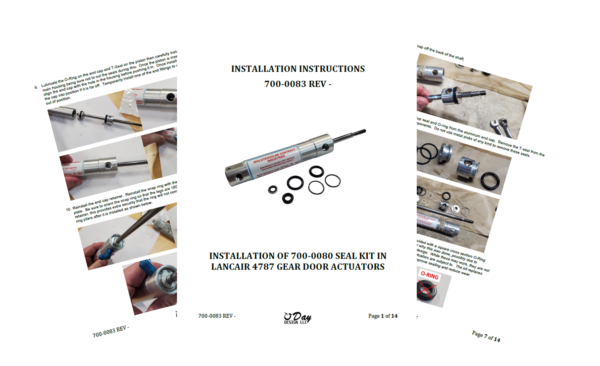 SEAL KIT FOR 4787 ACTUATORS - Image 2