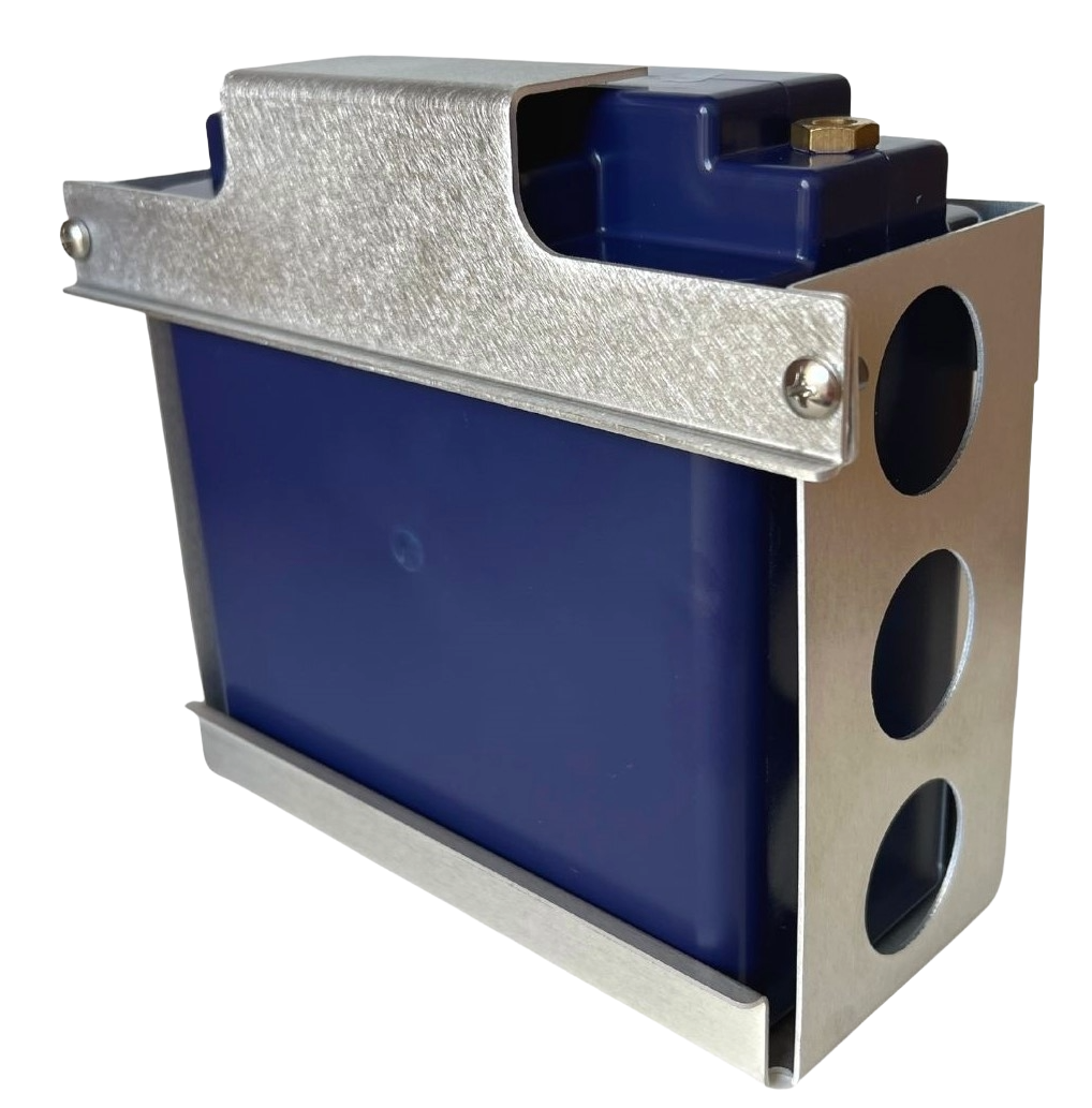 LIGHT WEIGHT AEROBATIC BOX FOR “E” CASE BATTERIES