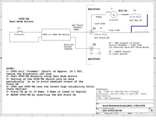 Ovpd OVER VOLTAGE PROTECTION DEVICE 12V/14V – O'Day Design LLC